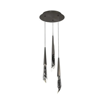 Solitude Round LED Multi Chandelier - Joyfuzzy
