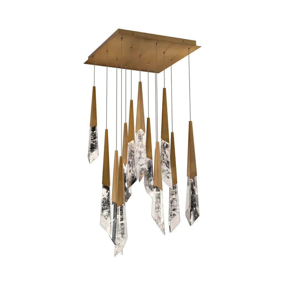 Solitude Square LED Multi Pendant Light - Joyfuzzy