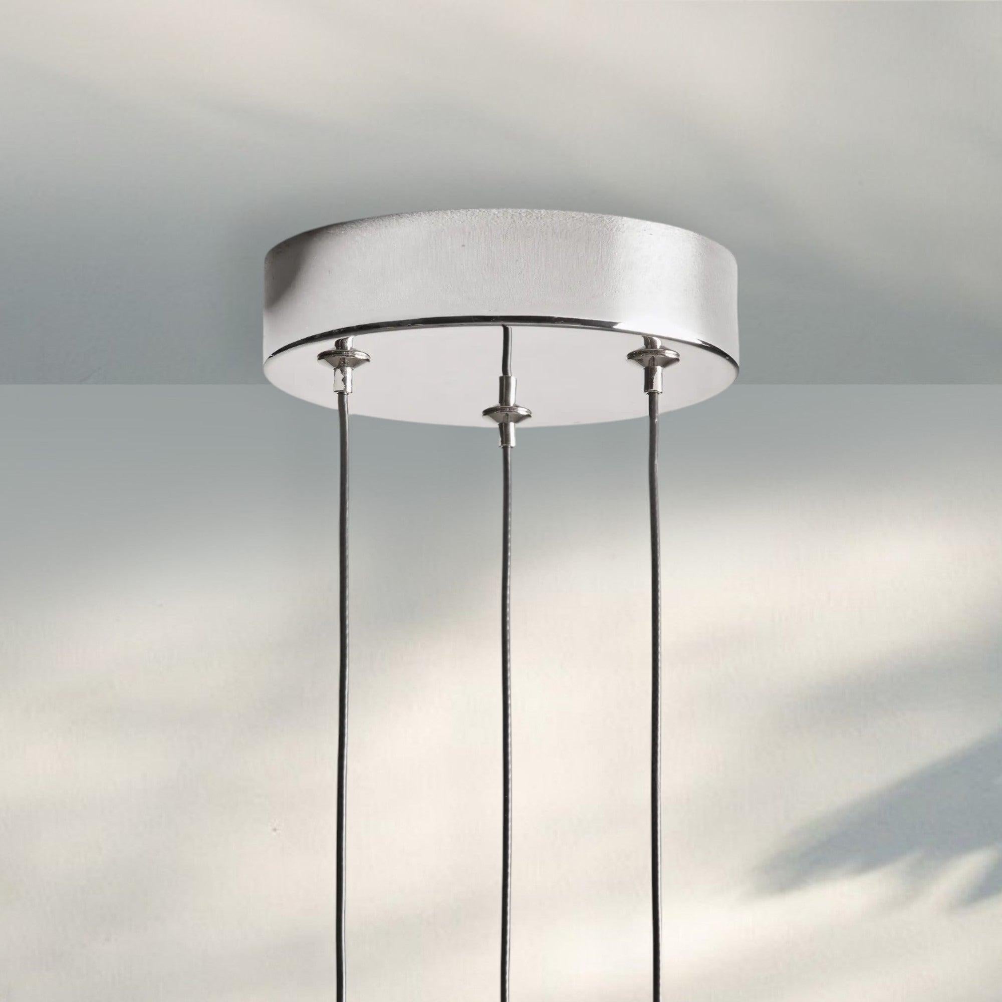Soltaire 3 - Light Pendant - NickelJoyfuzzy