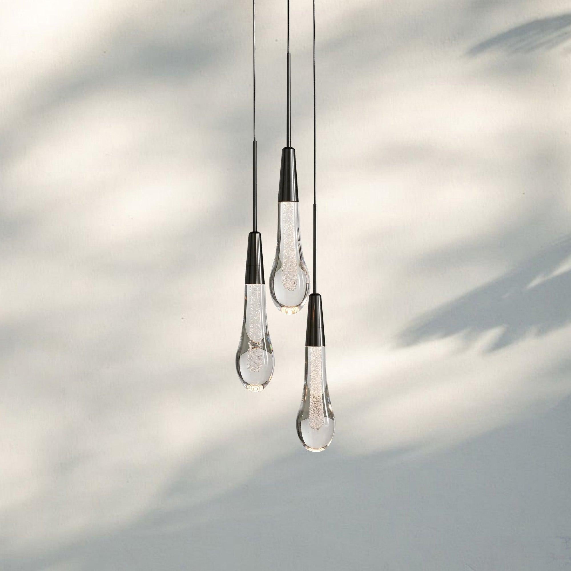 Soltaire 3 - Light Pendant - NickelJoyfuzzy