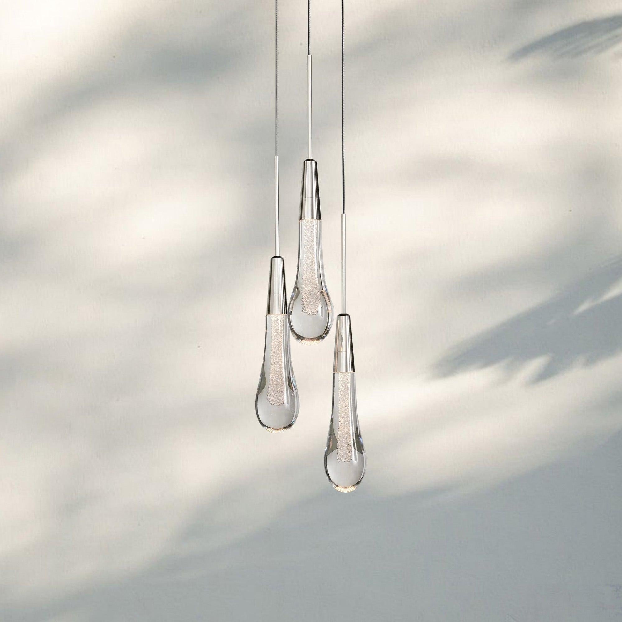 Soltaire 3 - Light Pendant - NickelJoyfuzzy