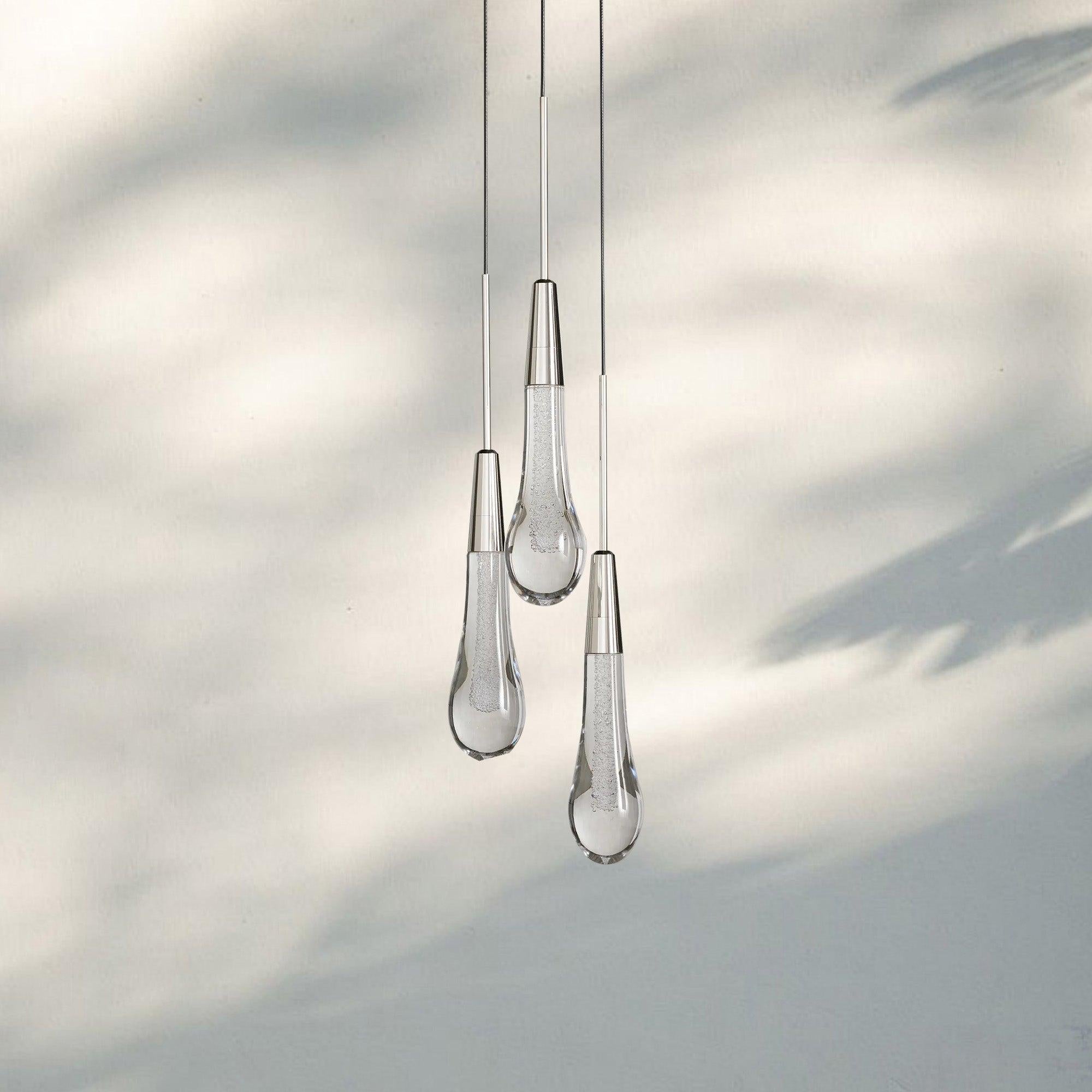 Soltaire 3 - Light Pendant - NickelJoyfuzzy