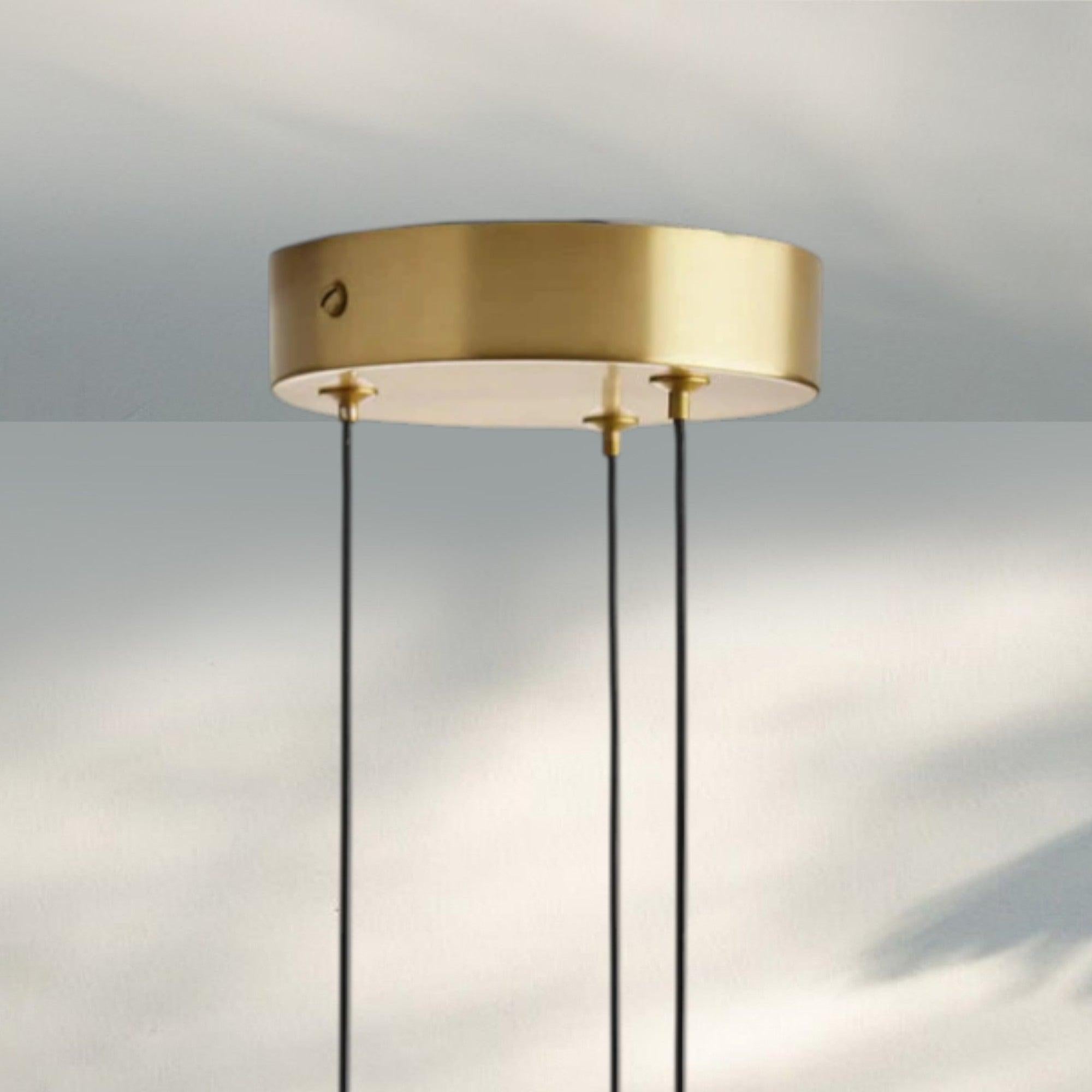 Soltaire 3 - Light Pendant - NickelJoyfuzzy