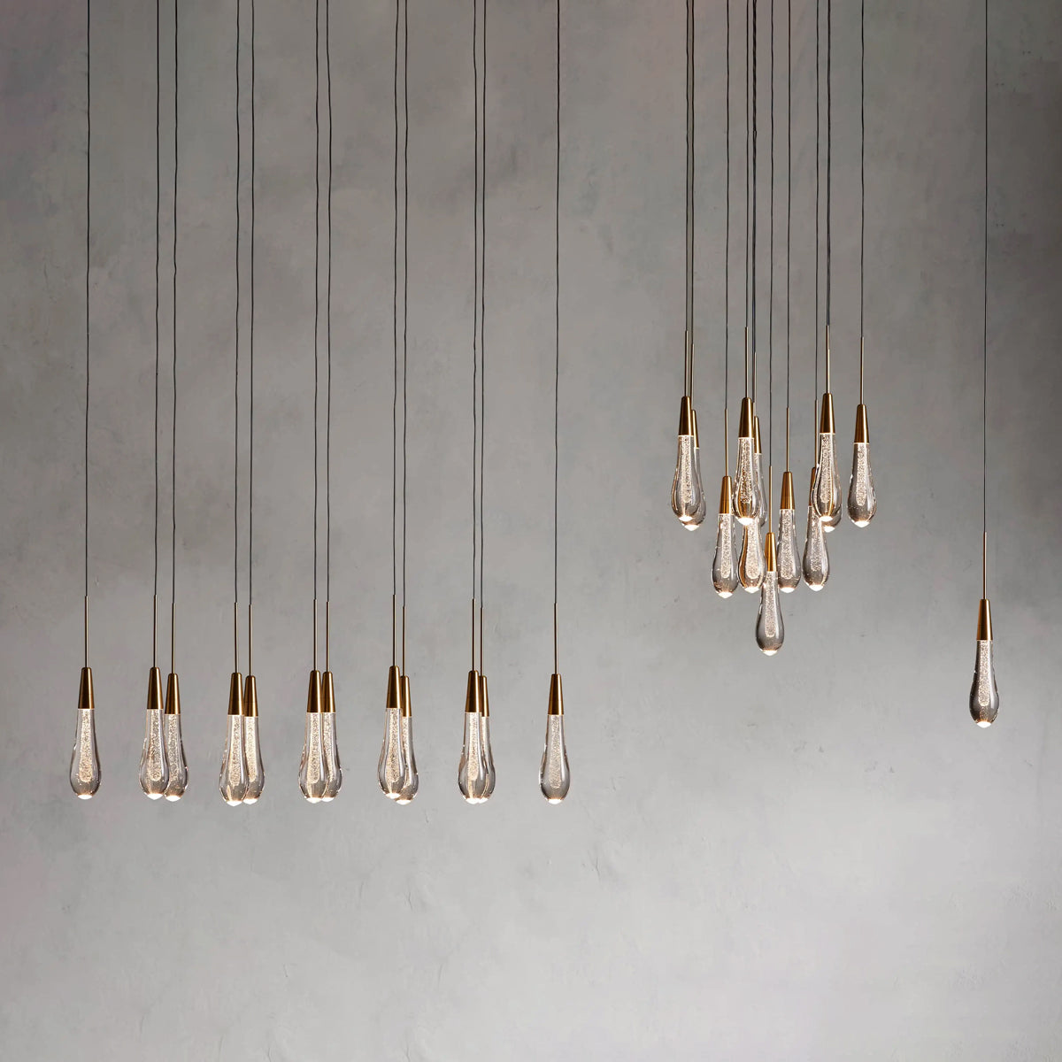 Soltaire Linear Chandelier