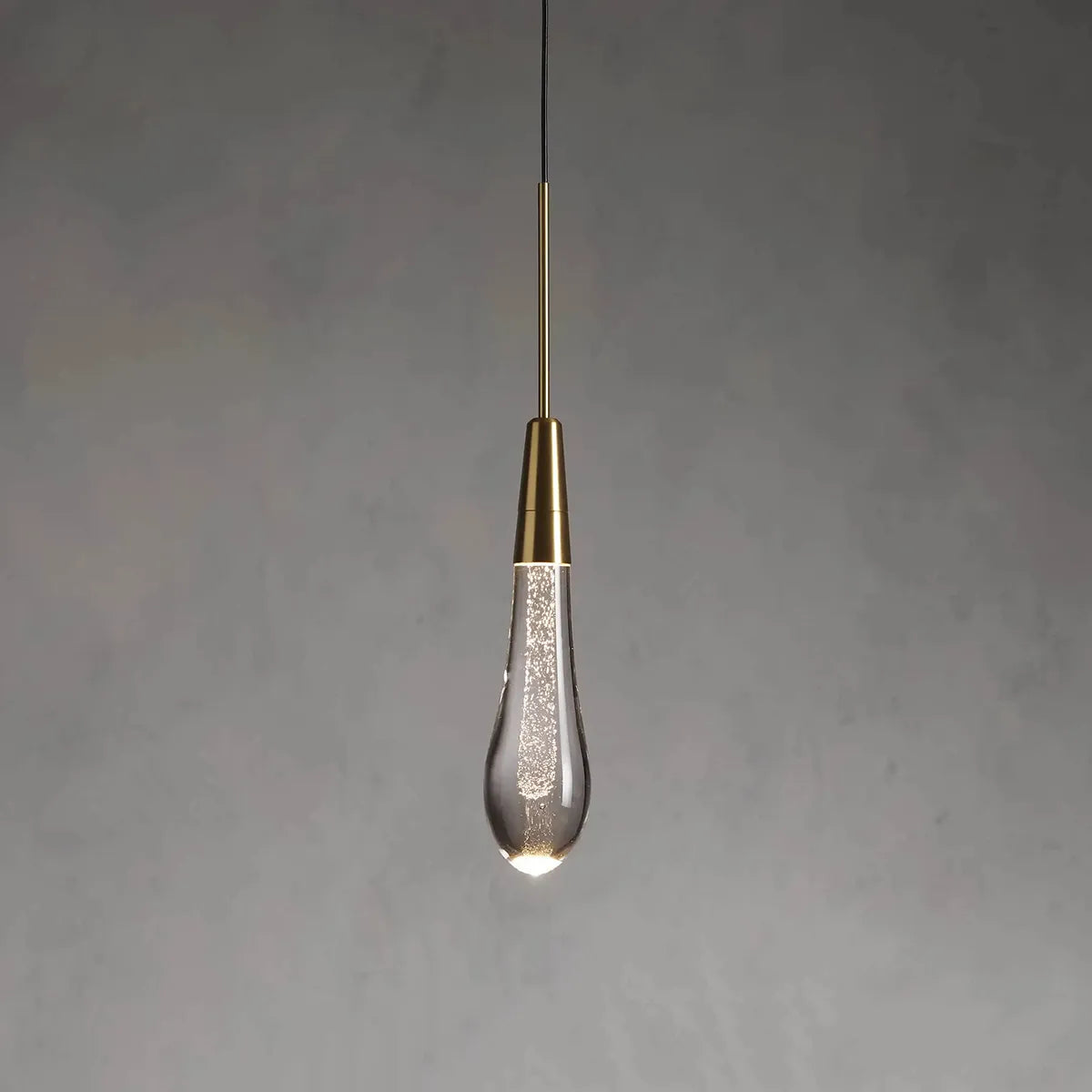 Soltaire Pendant Brass