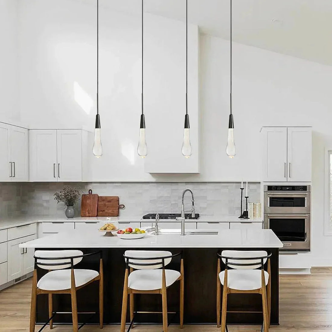 Soltaire Pendant Chandelier - BrassJoyfuzzy