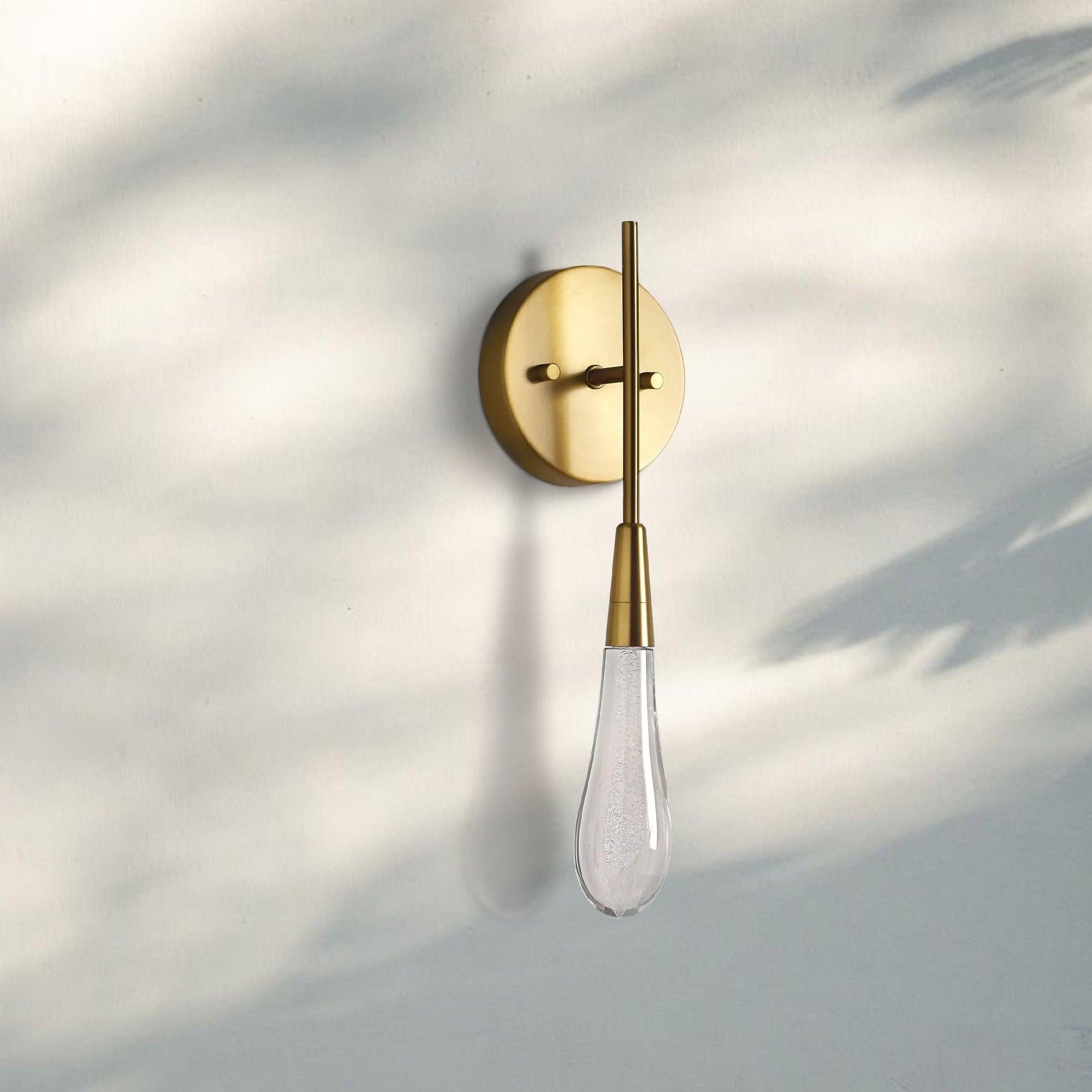 Soltaire Wall Sconce - BrassJoyfuzzy