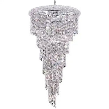 Spiral 26 Light Chandelier - Joyfuzzy