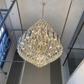 Staircase/Foyer Chandelier With High Clarity Crystals Luxury Ceiling Light - Joyfuzzy