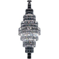 Stylish Foyer Hall Long Crystal Chandelier Large Staircase/ Entryway Decoration Ceiling Light Fixture - D23.6