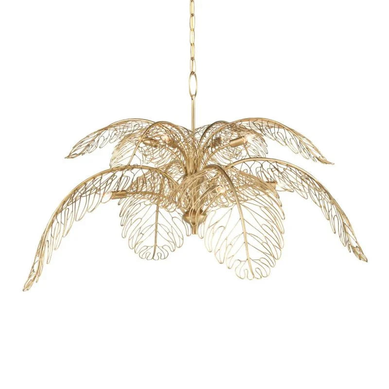 Taormina Brass Chandelier - Joyfuzzy