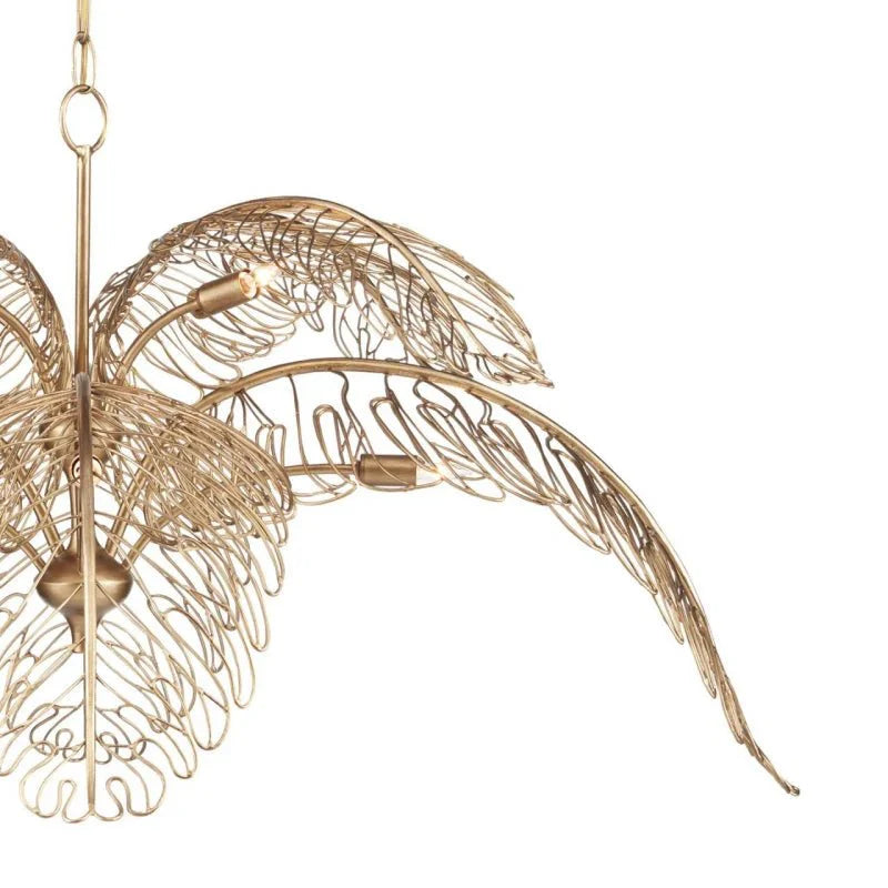 Taormina Brass Chandelier - Joyfuzzy
