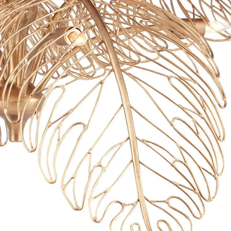 Taormina Brass Chandelier - Joyfuzzy