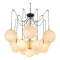 Terry Spider Alabaster Ball Chandelier, Luxurious Alabaster Chandelier - Joyfuzzy