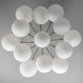 Terry Spider Alabaster Ball Chandelier, Luxurious Alabaster Chandelier - Joyfuzzy