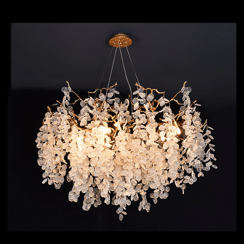 Thirza Tree Branch Crystal Chandelier - 23.62" diamJoyfuzzy