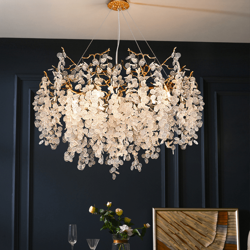 Thirza Tree Branch Crystal Chandelier - 23.62" diamJoyfuzzy