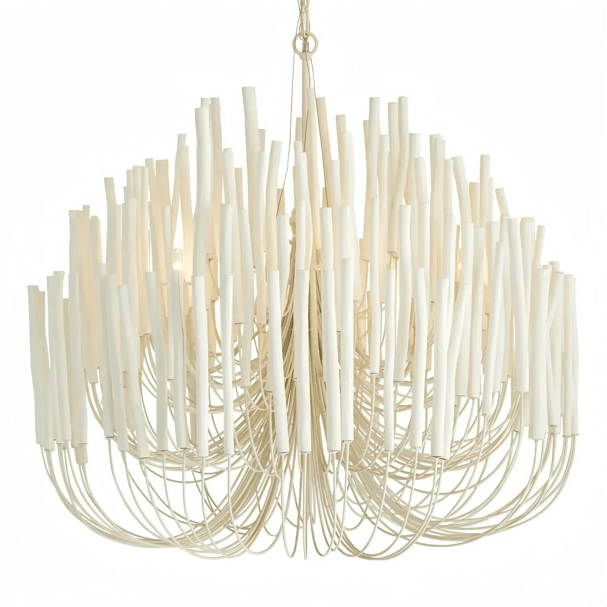 Tildalay Wide Chandelier 21" 36" - 36"WhiteJoyfuzzy