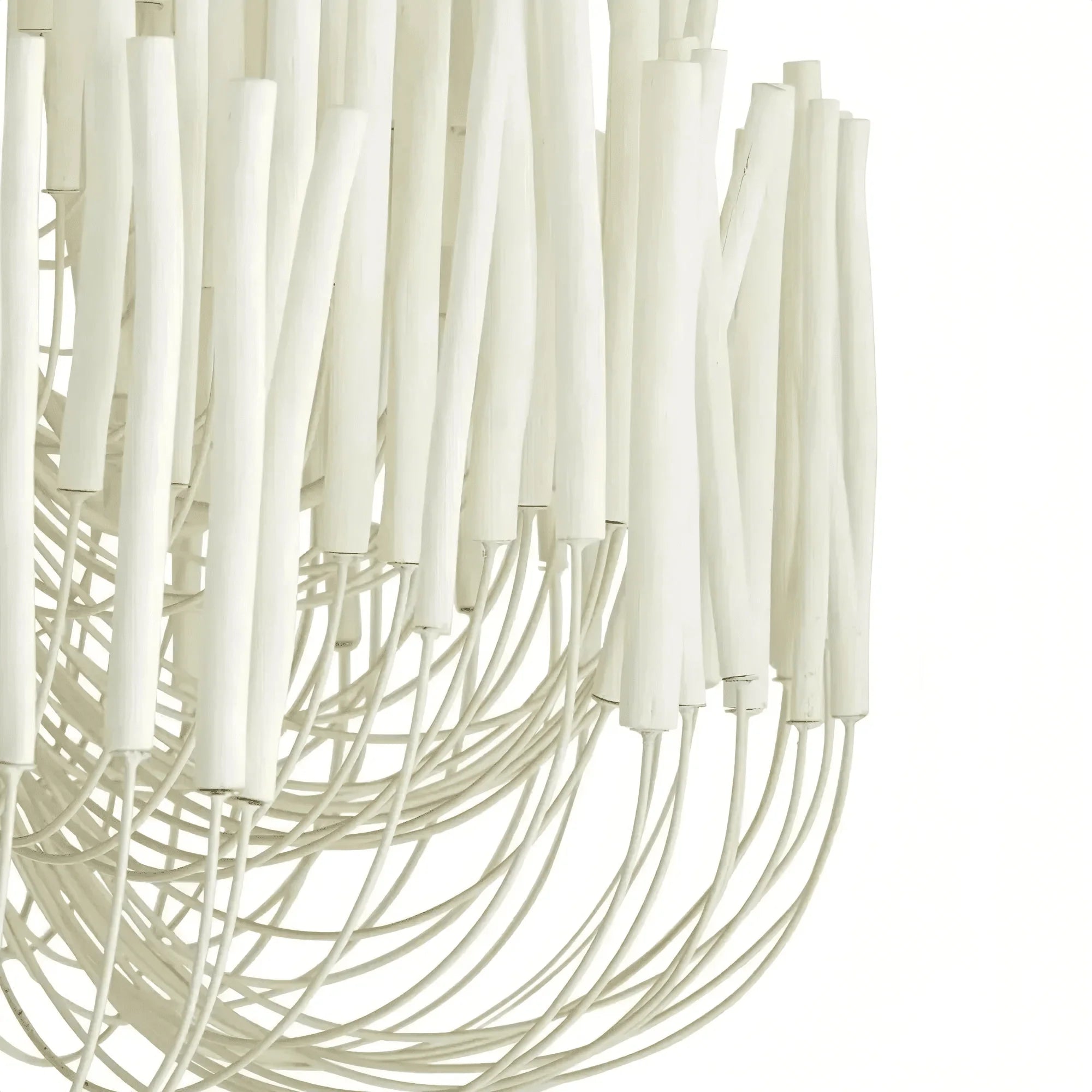 Tildalay Wide Chandelier 21" 36" - 36"WhiteJoyfuzzy