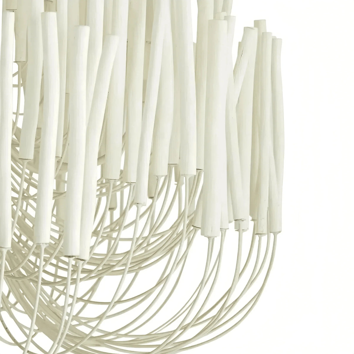 Tildalay Wide Chandelier 21" 36" - 36"WhiteJoyfuzzy