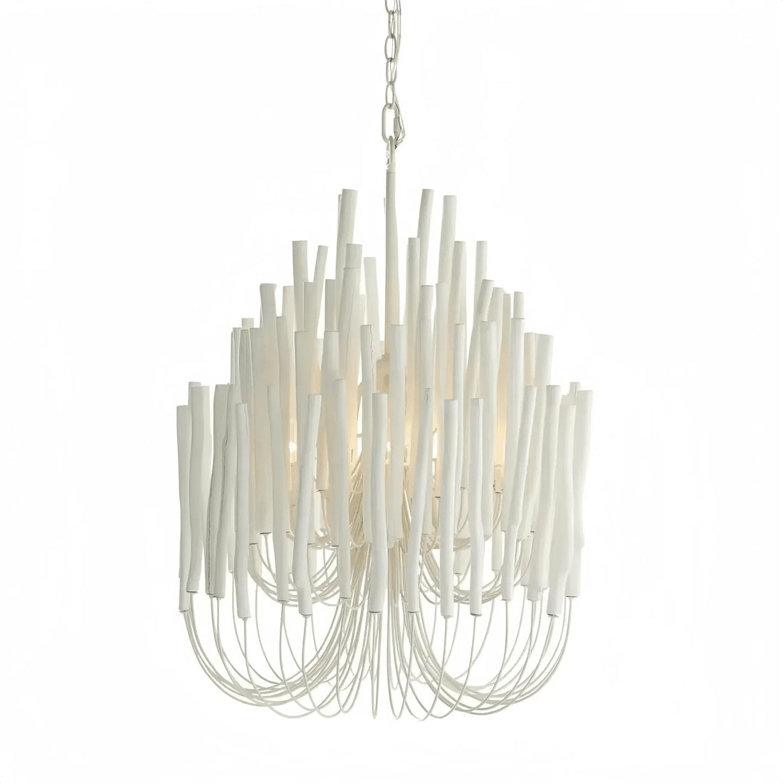Tildalay Wide Chandelier 21" 36" - 21"WhiteJoyfuzzy