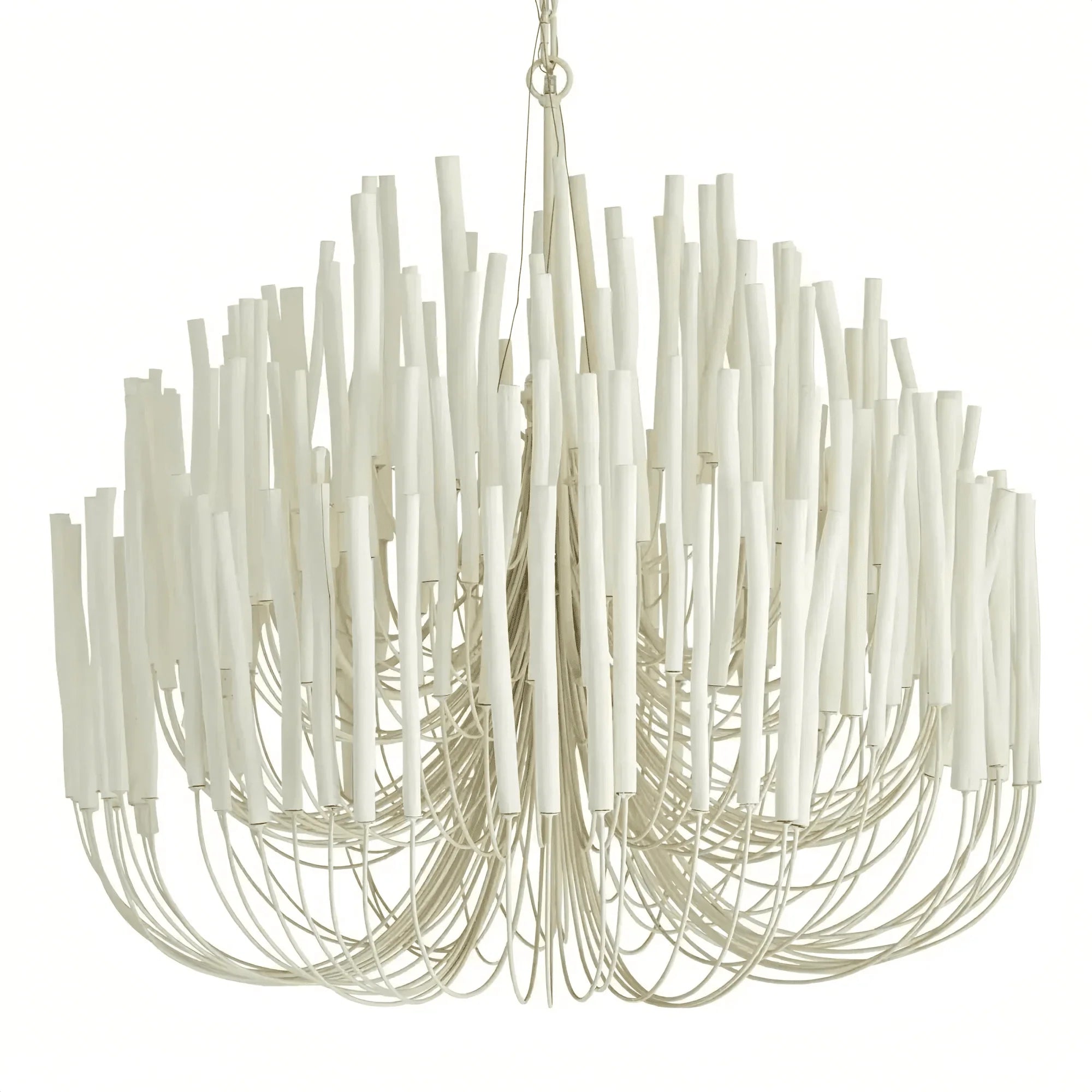 Tildalay Wide Chandelier 21" 36" - 21"BlackJoyfuzzy
