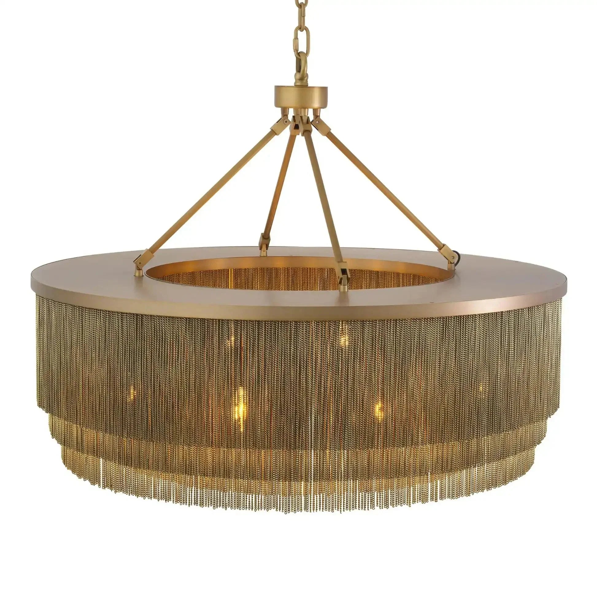 Tissot L (Brass/Bronze) Modern Chandelier - Joyfuzzy
