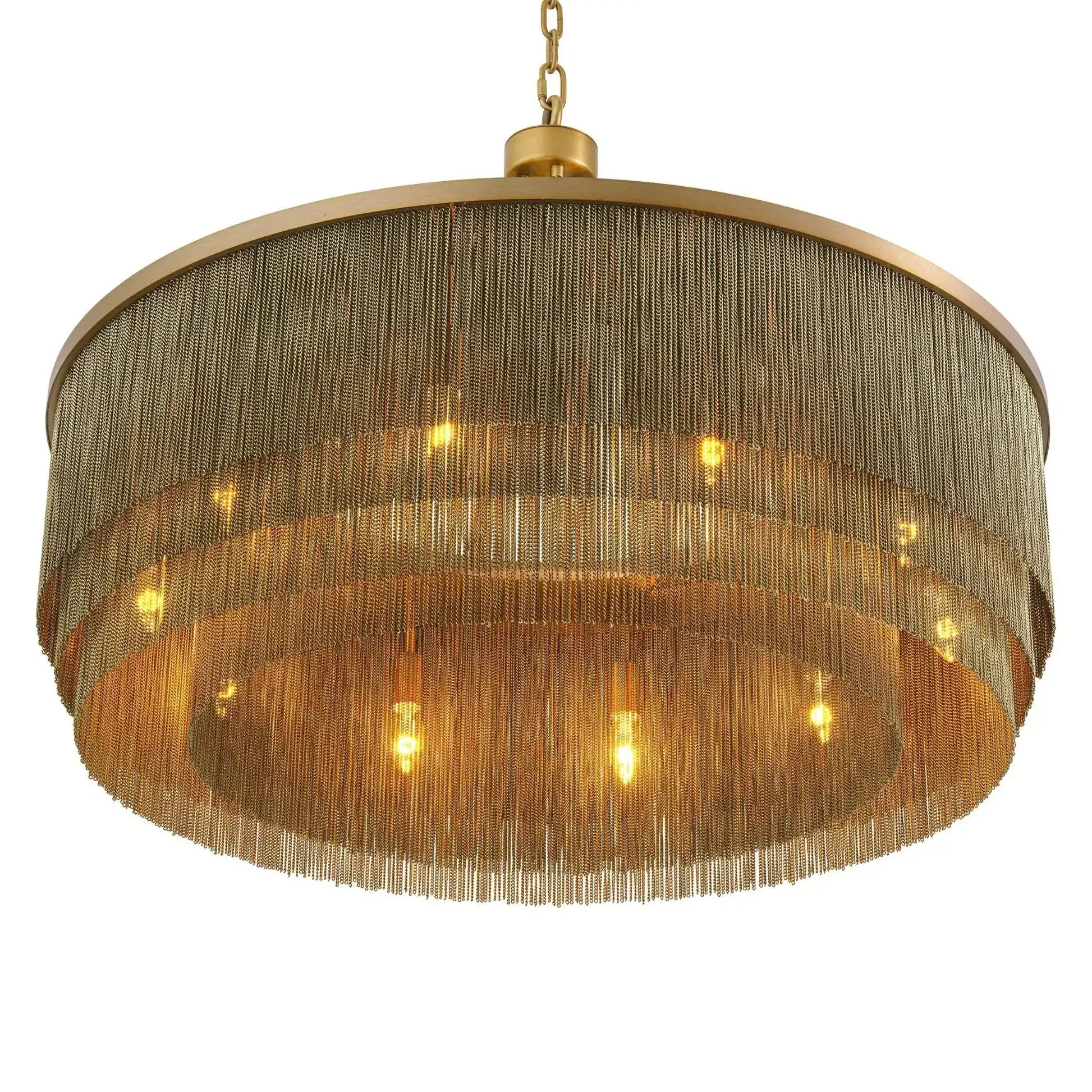 Tissot L (Brass/Bronze) Modern Chandelier - Joyfuzzy
