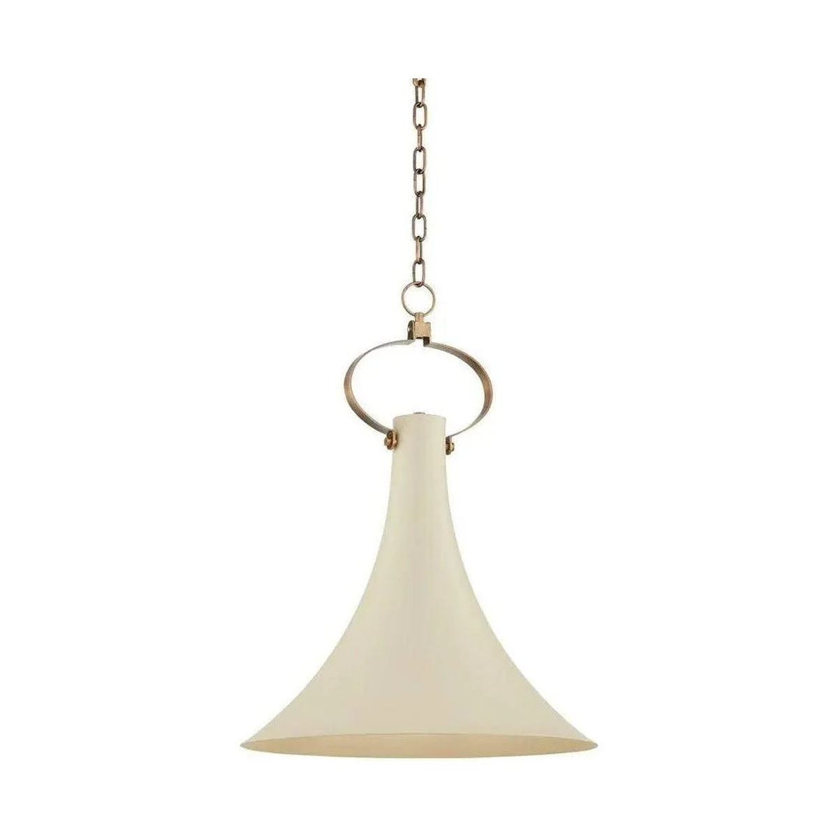 Radcliff Pendant - Flared Metal Shade Hanging Light