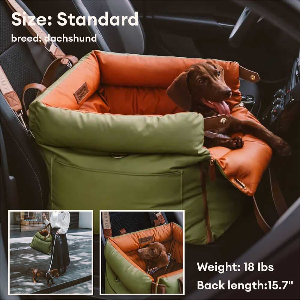 Urban Voyager Dog Car Booster Bed