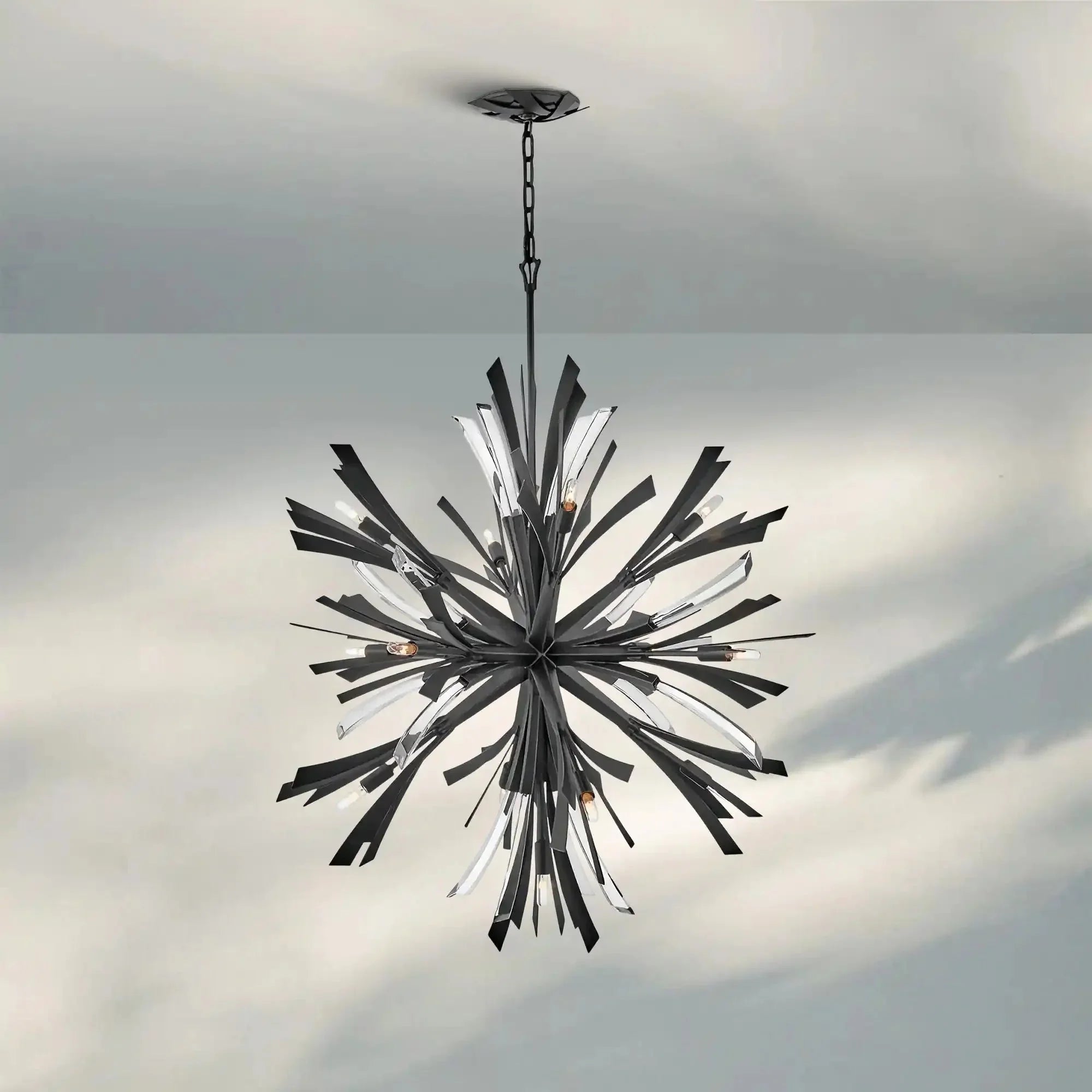 Aurora Large Orb Chandelier - Joyfuzzy