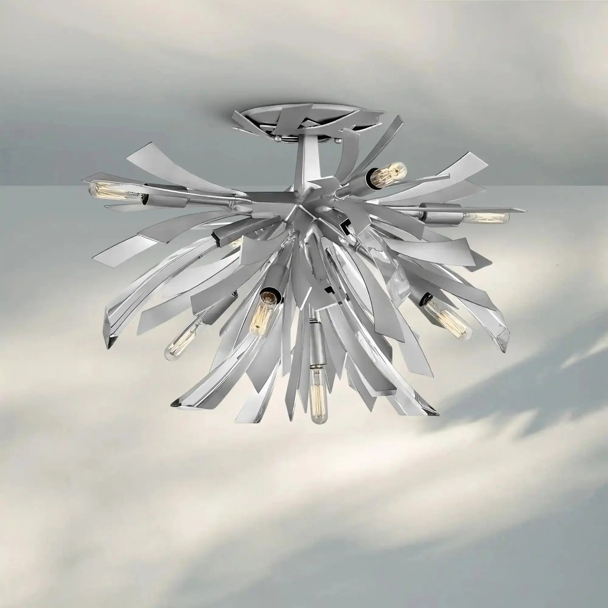 Aurora Large Semi - Flush Mount - Joyfuzzy