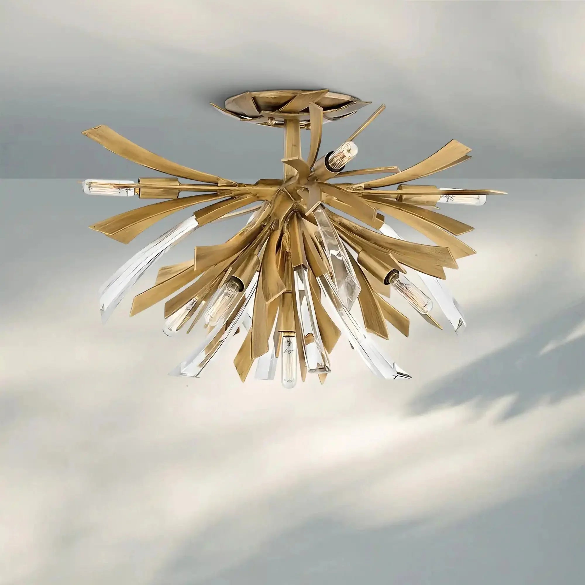 Aurora Large Semi - Flush Mount - Joyfuzzy