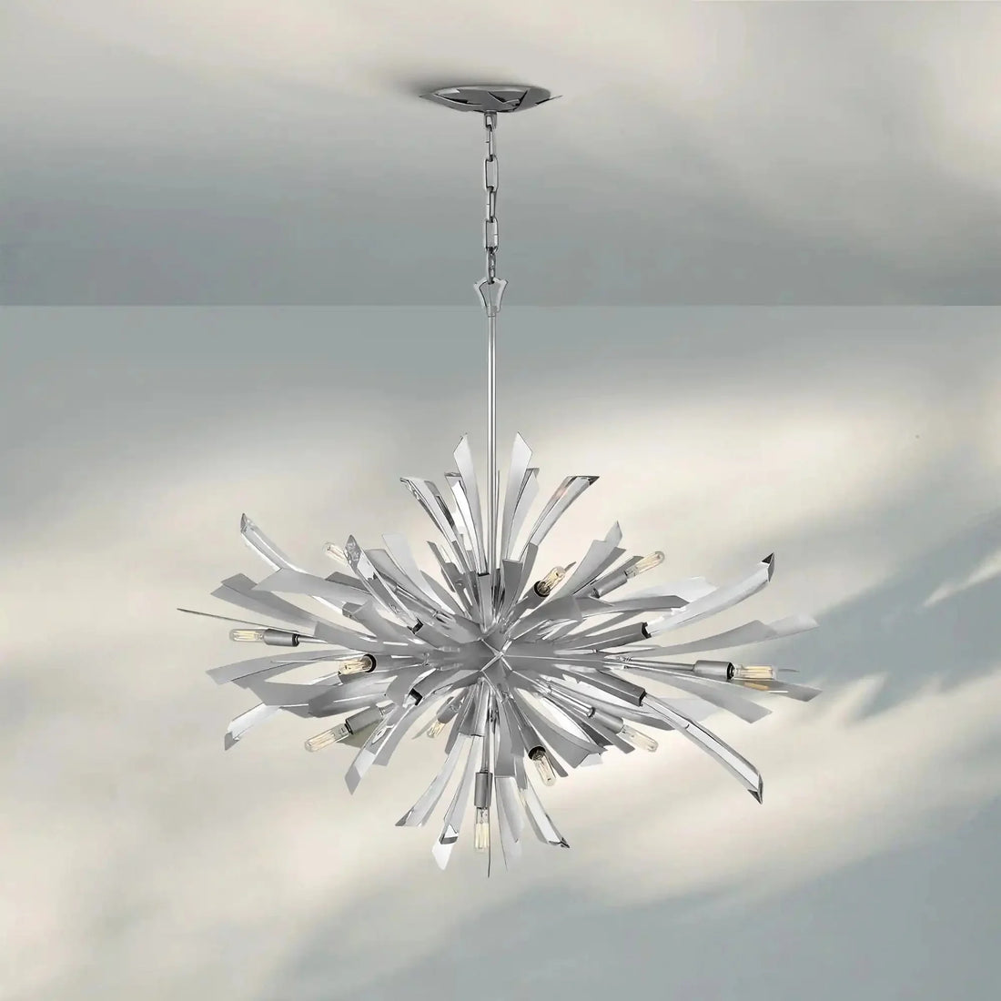 Aurora Large Single Tier Chandelier - Joyfuzzy