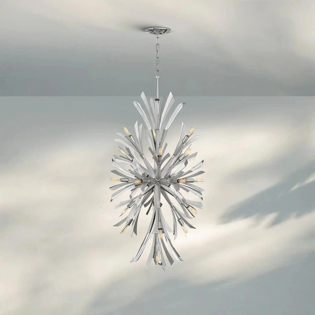 Aurora Medium Orb Chandelier - Joyfuzzy