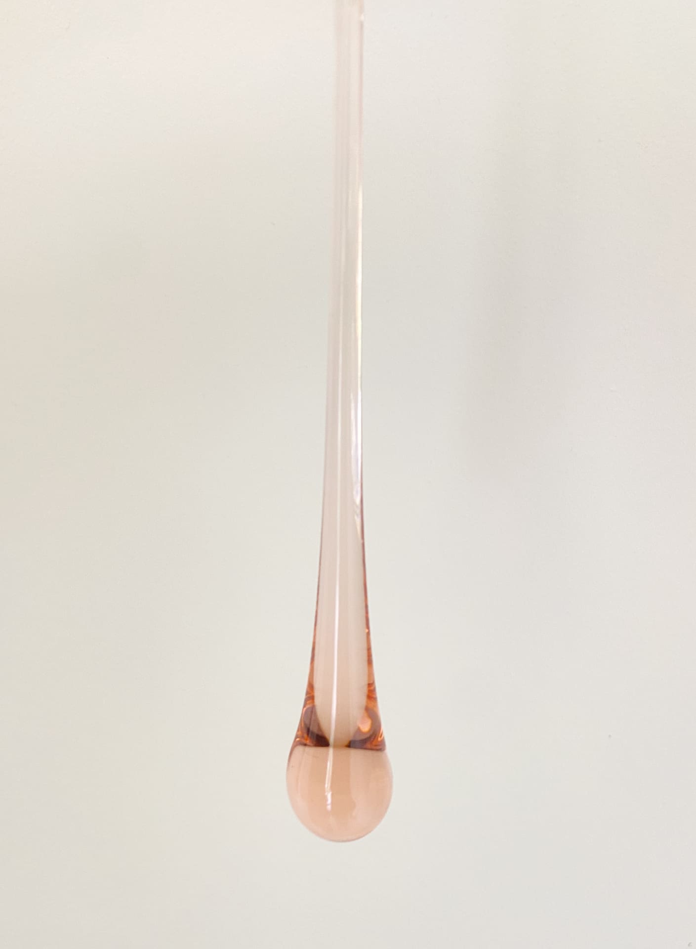 Vintage – Murano Teardrops Chandelier – 70s – Pink prisms - 47CM''DJoyfuzzy