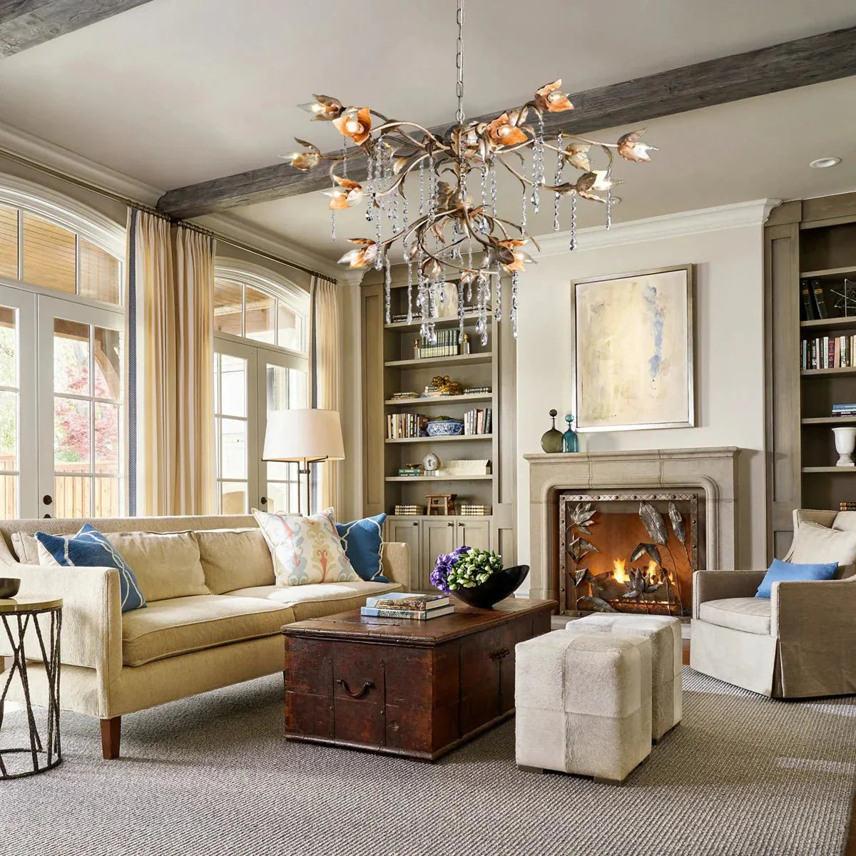 Viticcia Round Chandelier - Joyfuzzy