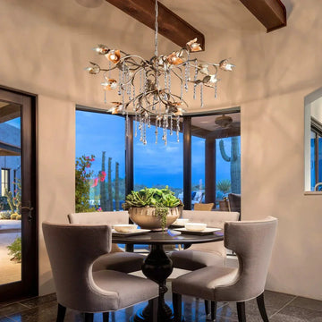 Viticcia Round Chandelier - Joyfuzzy