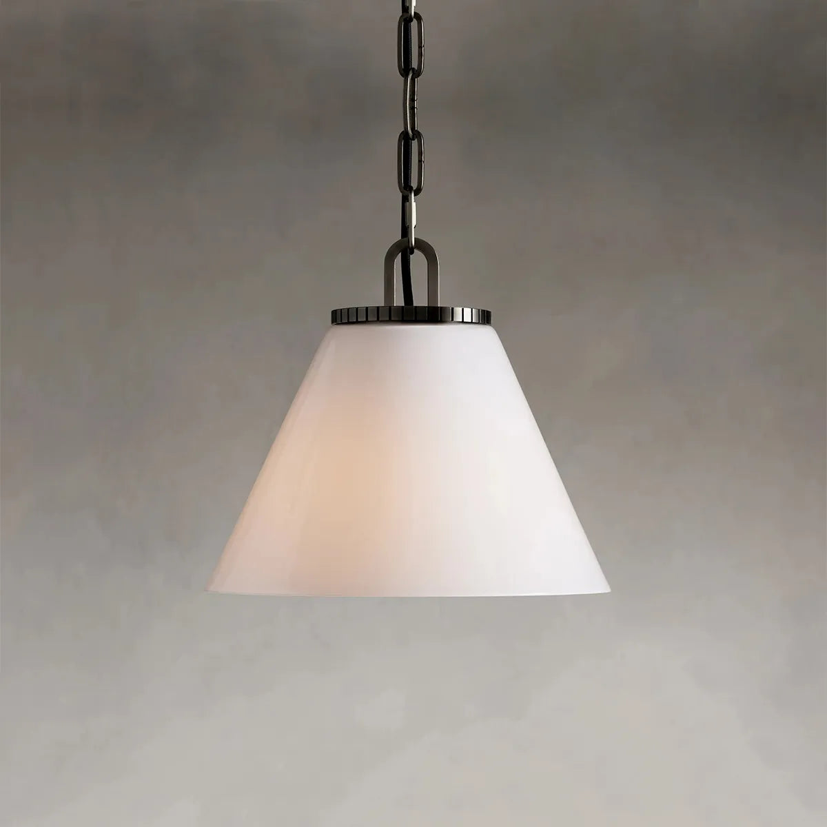 Wescott Cone Pendant with Chain Bronze