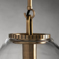Wescott Cone Pendant with Rod Brass