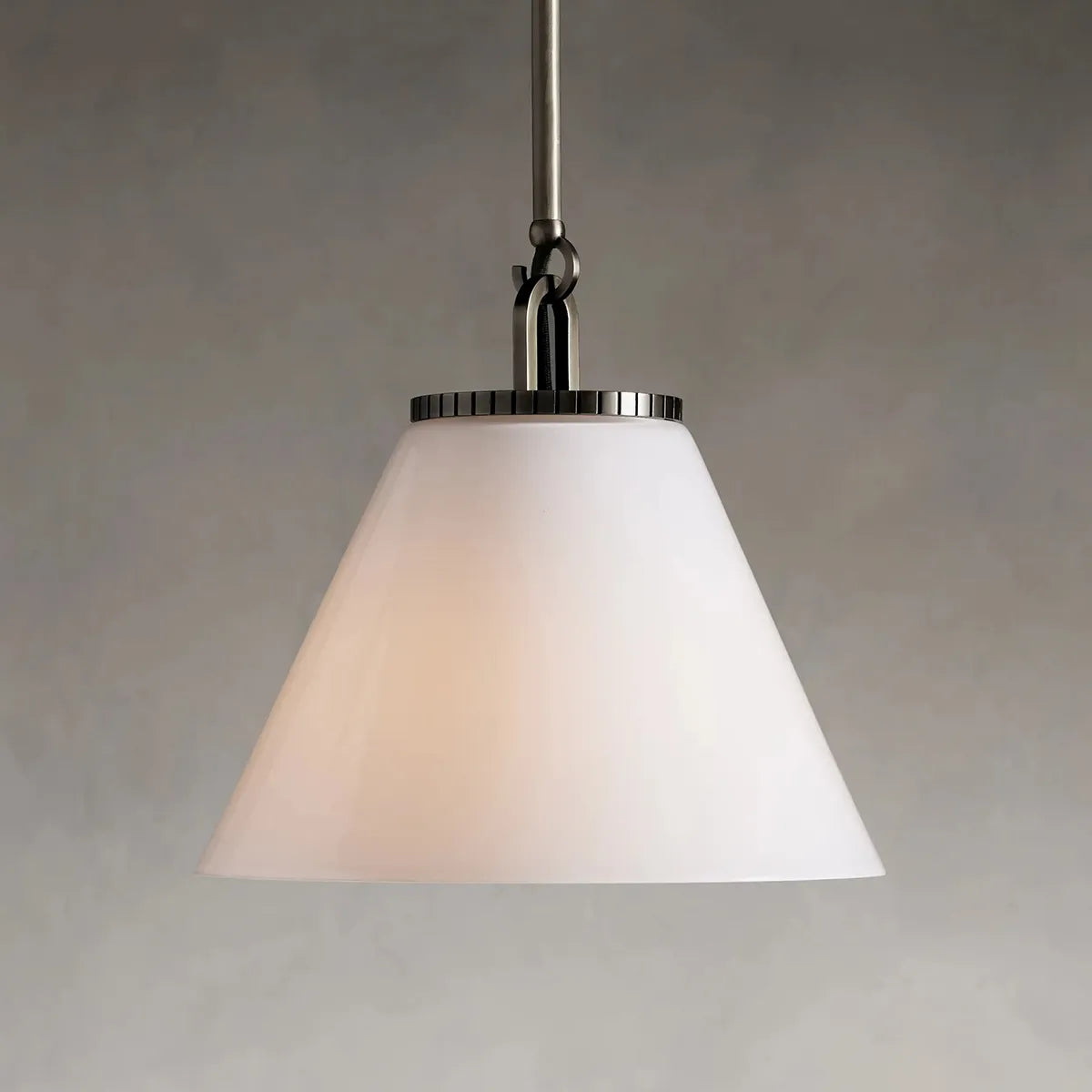 Wescott Cone Pendant with Rod Bronze