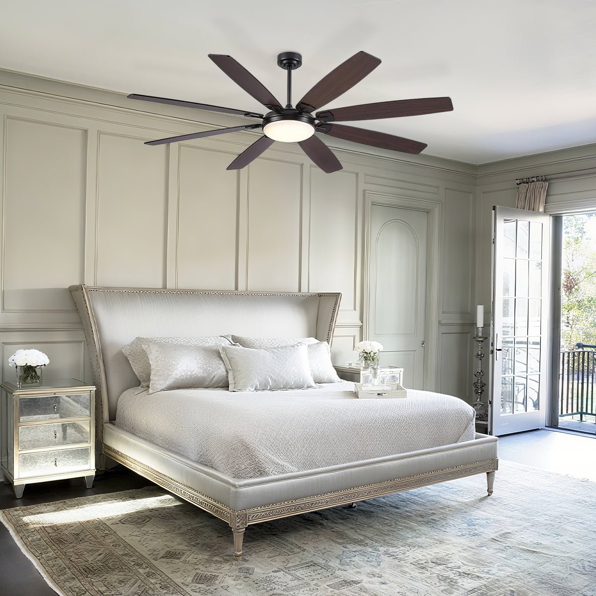Zephyra Ceiling Fans with Lights 72" - Joyfuzzy