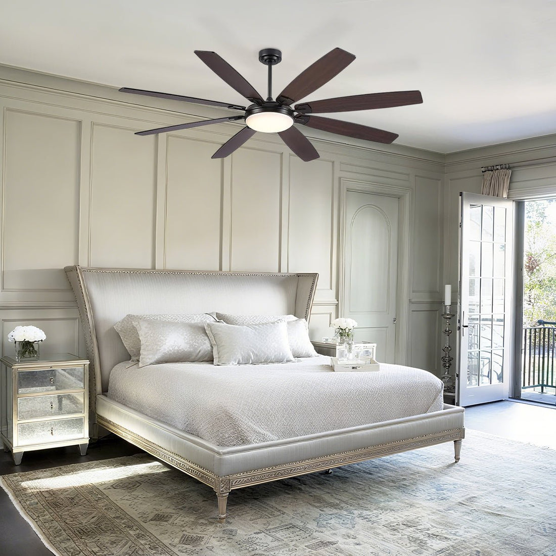 Zephyra Ceiling Fans with Lights 72" - Joyfuzzy